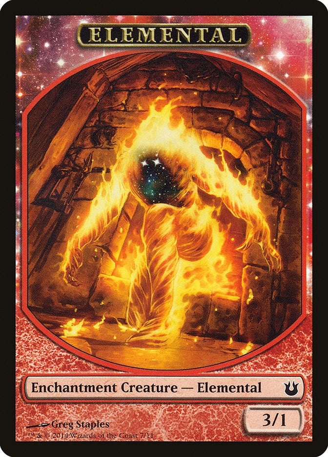 Image for Elemental Token (7) [Born of the Gods] - Magic: The Gathering