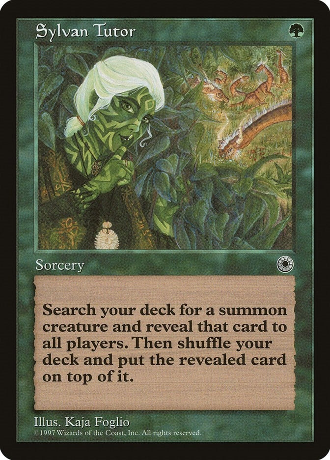 Image for Sylvan Tutor [Portal] - Magic: The Gathering