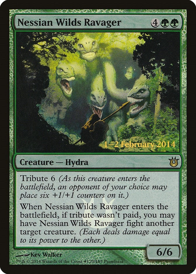 Image for Nessian Wilds Ravager (129) [Prerelease Cards] - Magic: The Gathering