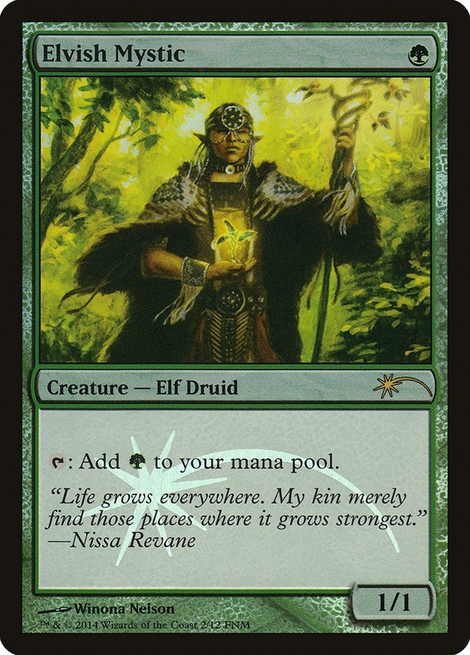 Image for Elvish Mystic (2) [FNM Promos] - Magic: The Gathering