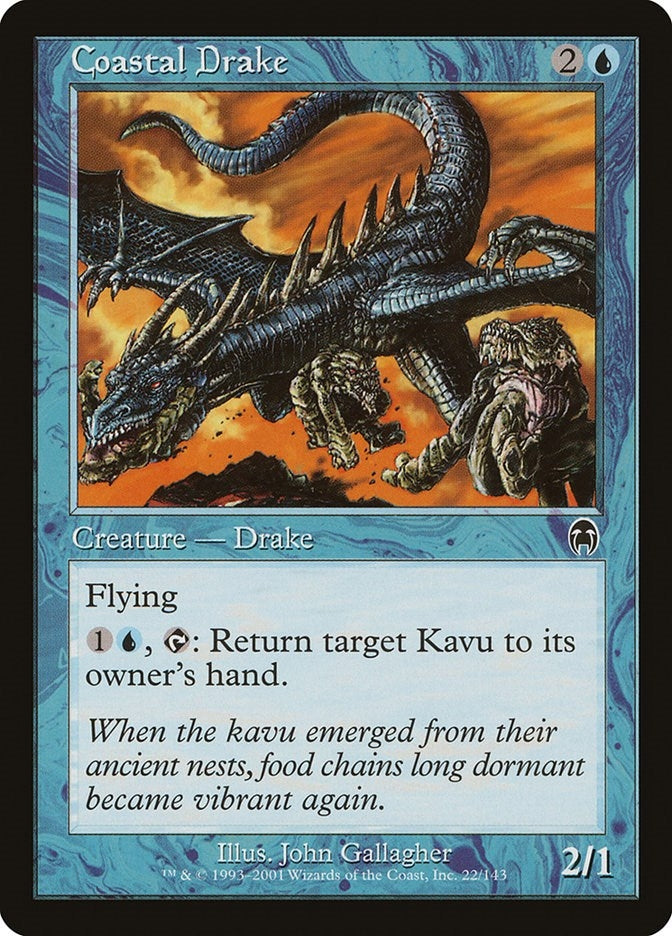 Image for Coastal Drake (22) [Apocalypse] - Magic: The Gathering