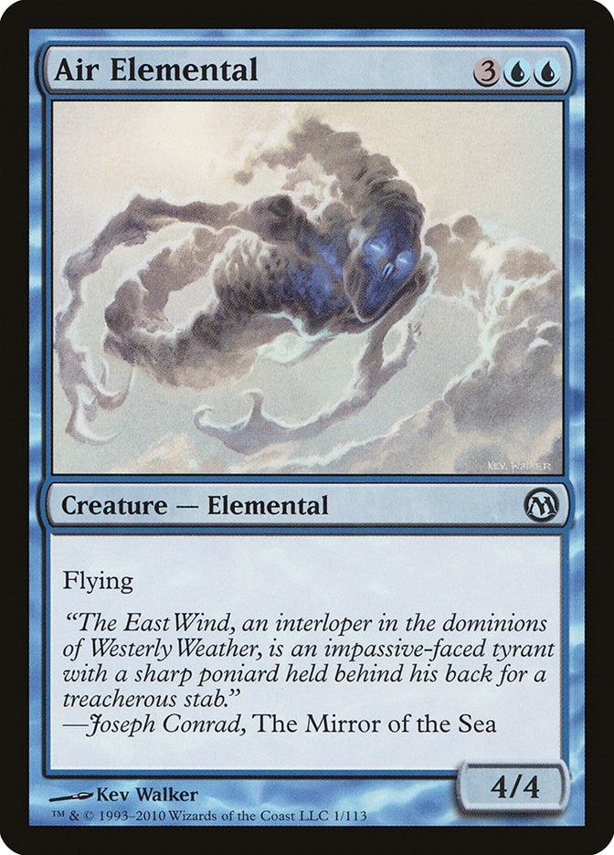 Image for Air Elemental (1) [Duels of the Planeswalkers] - Magic: The Gathering