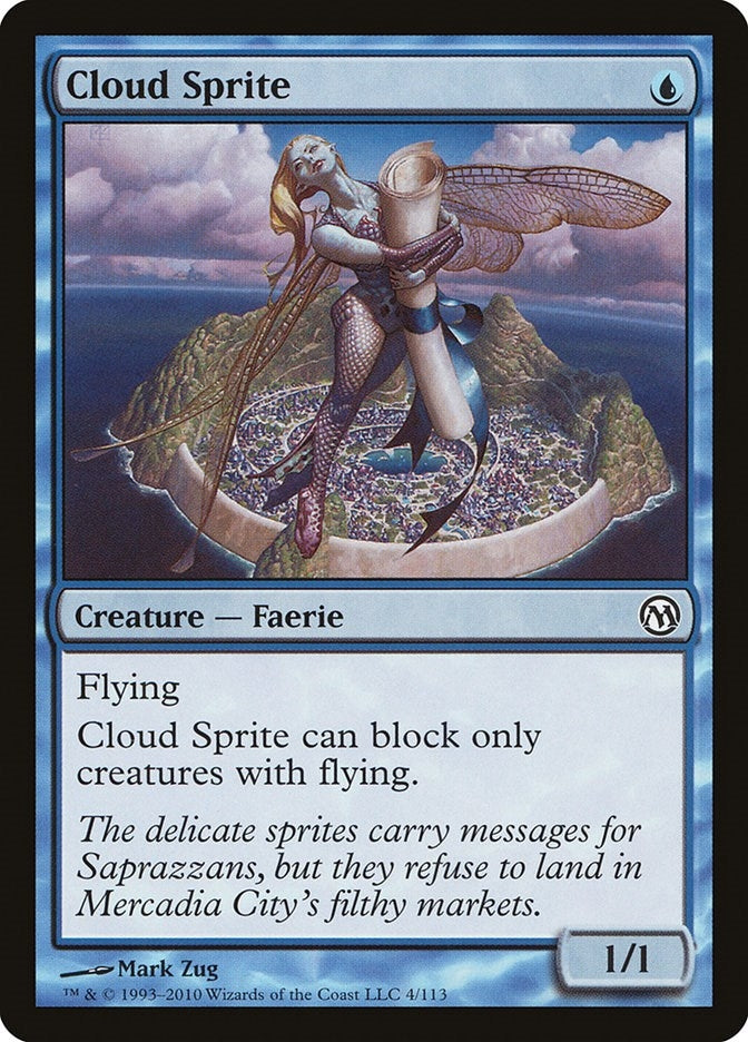 Image for Cloud Sprite (4) [Duels of the Planeswalkers] - Magic: The Gathering