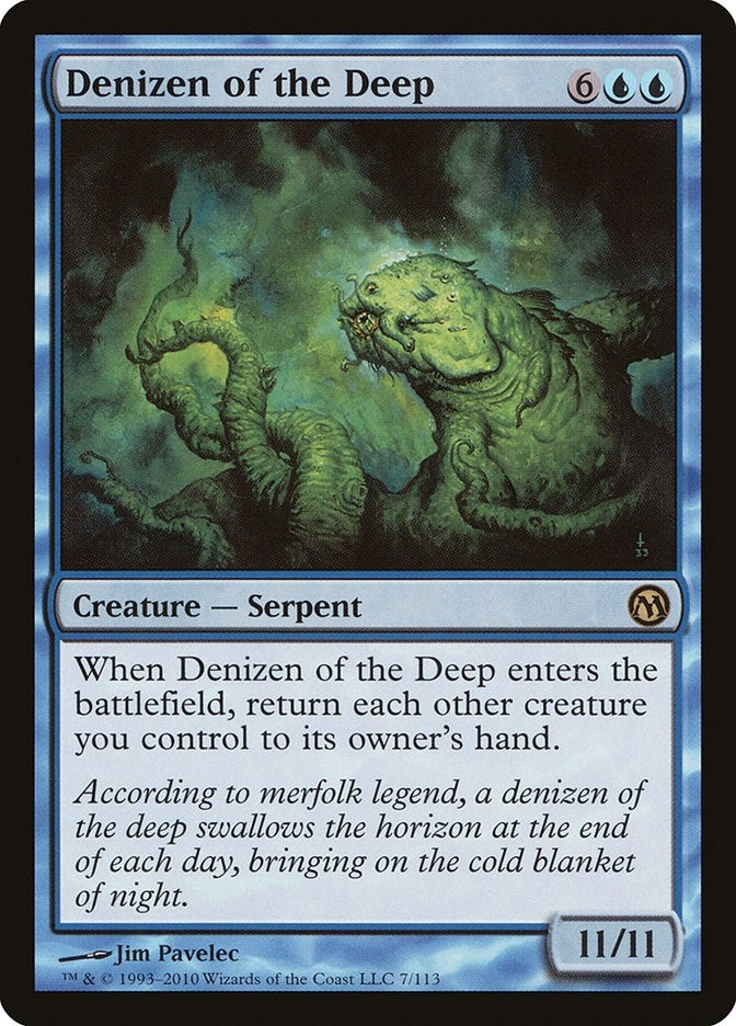 Image for Denizen of the Deep (7) [Duels of the Planeswalkers] - Magic: The Gathering