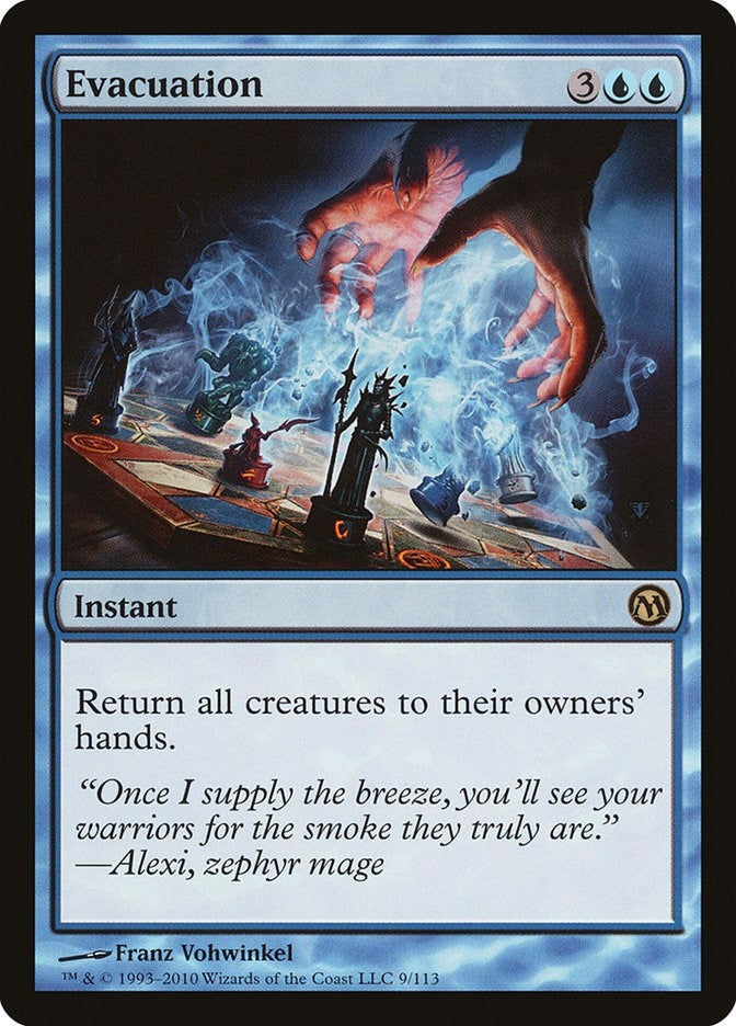 Image for Evacuation (9) [Duels of the Planeswalkers] - Magic: The Gathering