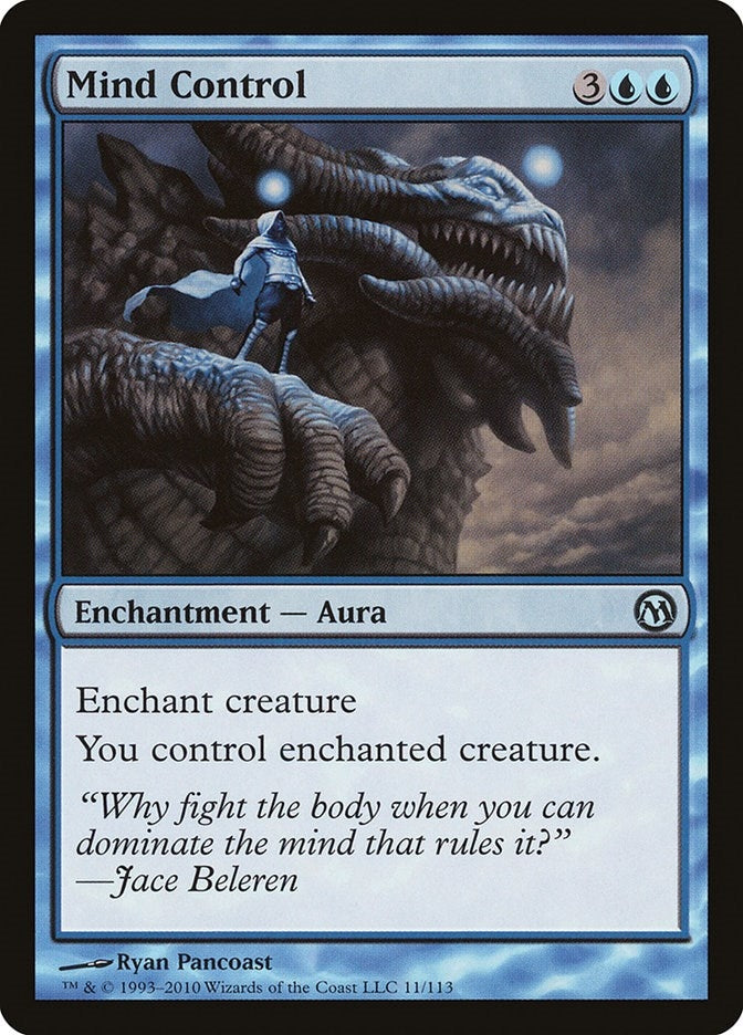 Image for Mind Control (11) [Duels of the Planeswalkers] - Magic: The Gathering