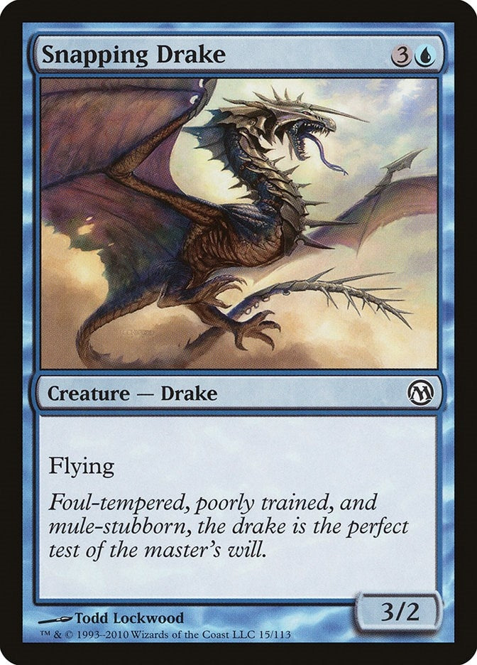Image for Snapping Drake (15) [Duels of the Planeswalkers] - Magic: The Gathering
