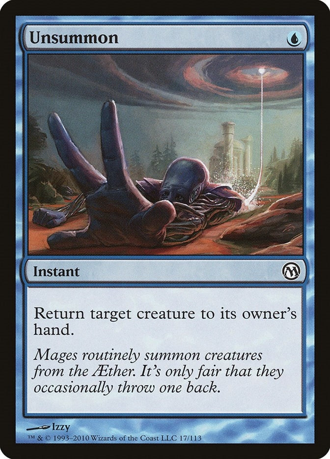 Image for Unsummon (17) [Duels of the Planeswalkers] - Magic: The Gathering