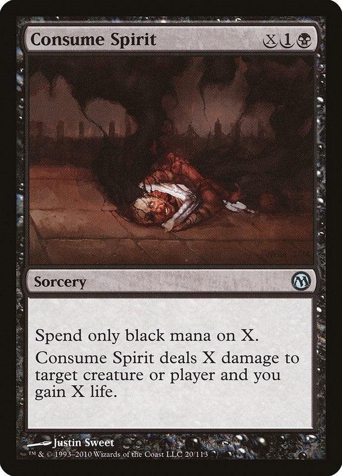 Image for Consume Spirit (20) [Duels of the Planeswalkers] - Magic: The Gathering