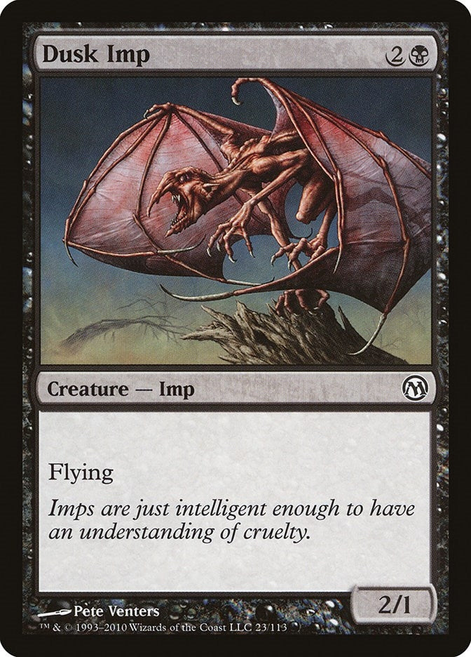 Image for Dusk Imp (23) [Duels of the Planeswalkers] - Magic: The Gathering