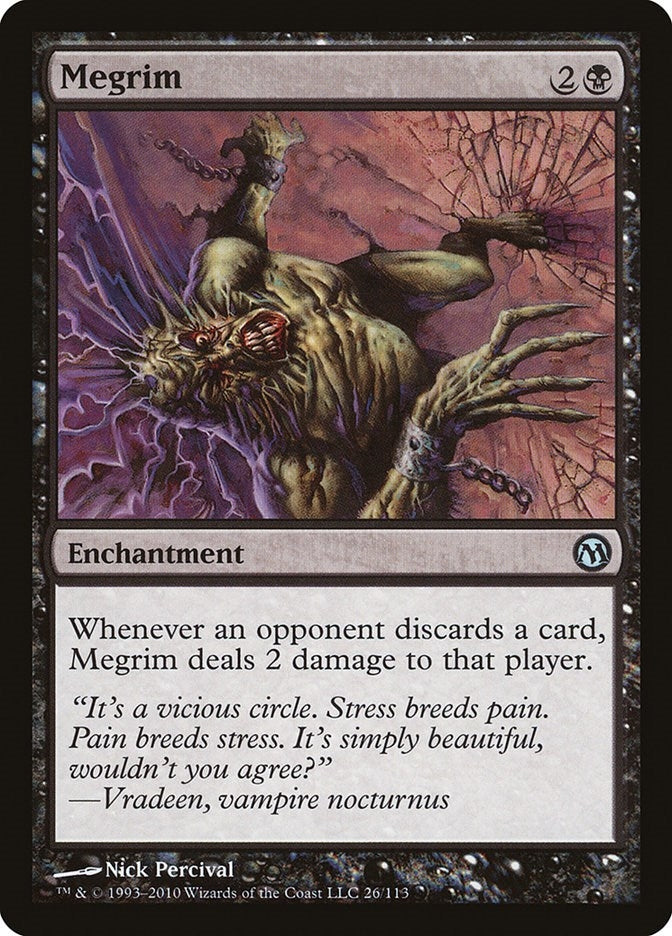 Image for Megrim (26) [Duels of the Planeswalkers] - Magic: The Gathering