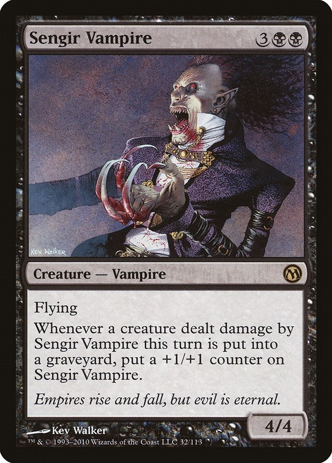Image for Sengir Vampire (32) [Duels of the Planeswalkers] - Magic: The Gathering
