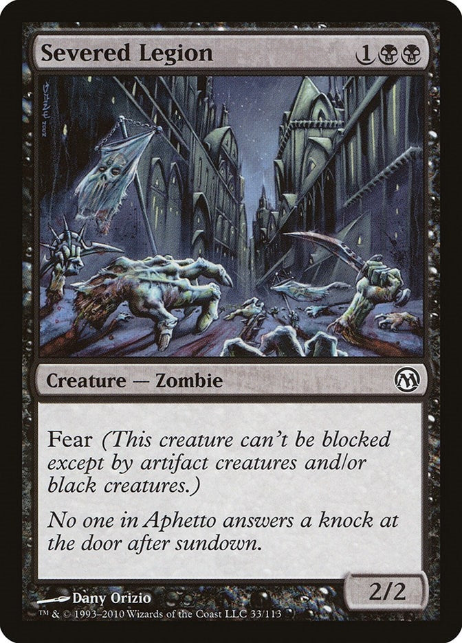 Image for Severed Legion (33) [Duels of the Planeswalkers] - Magic: The Gathering