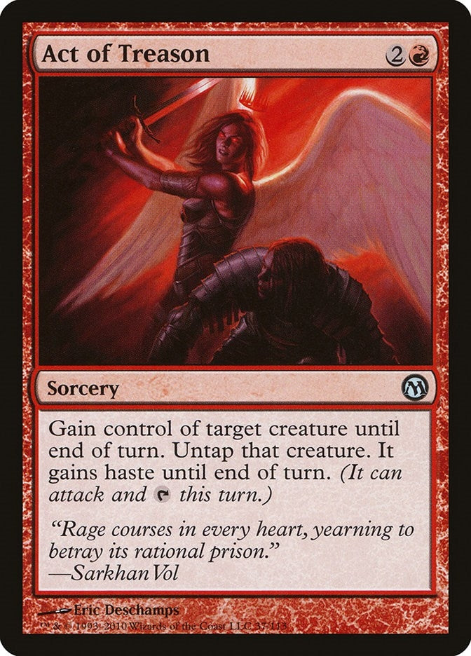 Image for Act of Treason (37) [Duels of the Planeswalkers] - Magic: The Gathering