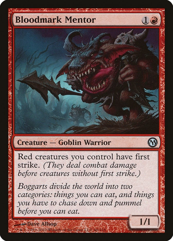 Image for Bloodmark Mentor (40) [Duels of the Planeswalkers] - Magic: The Gathering