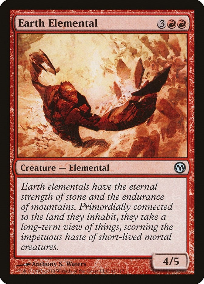 Image for Earth Elemental (42) [Duels of the Planeswalkers] - Magic: The Gathering