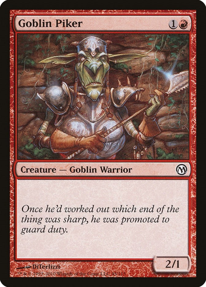 Image for Goblin Piker (45) [Duels of the Planeswalkers] - Magic: The Gathering