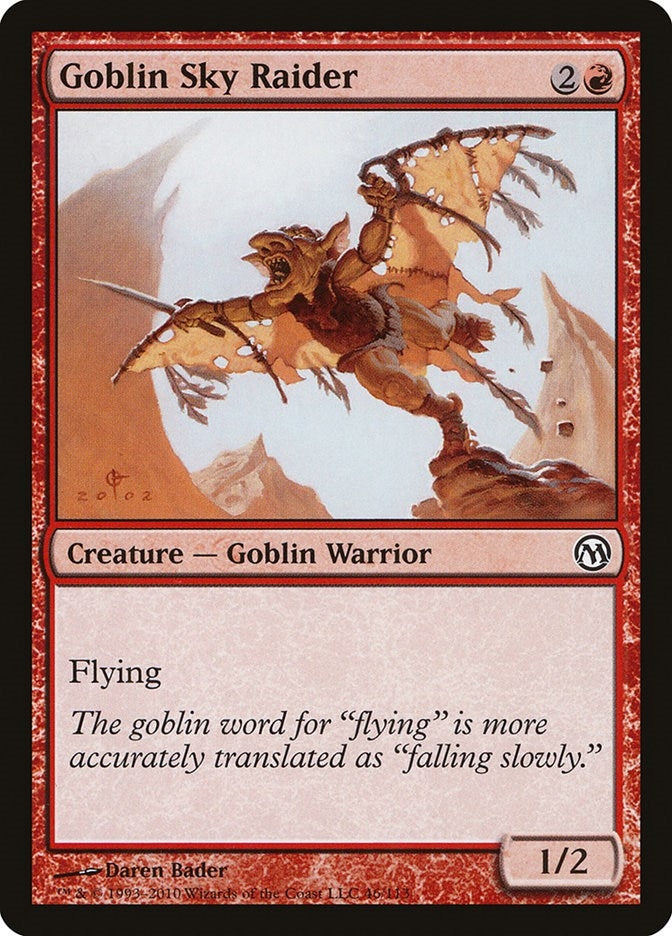 Image for Goblin Sky Raider (46) [Duels of the Planeswalkers] - Magic: The Gathering