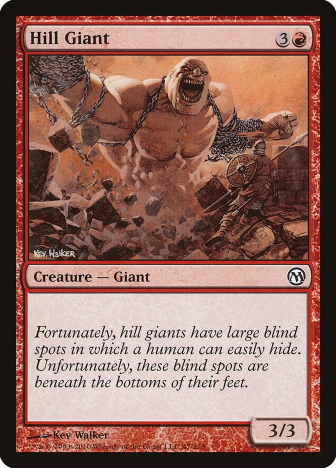 Image for Hill Giant (47) [Duels of the Planeswalkers] - Magic: The Gathering