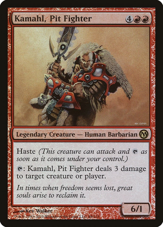 Image for Kamahl, Pit Fighter (49) [Duels of the Planeswalkers] - Magic: The Gathering