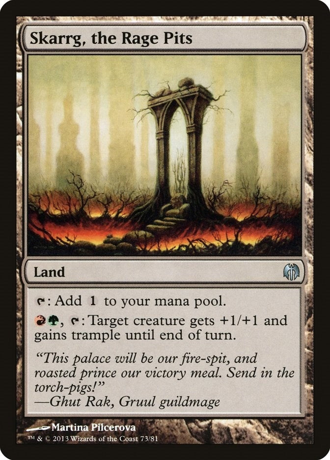 Image for Skarrg, the Rage Pits (73) [Heroes vs. Monsters] - Magic: The Gathering