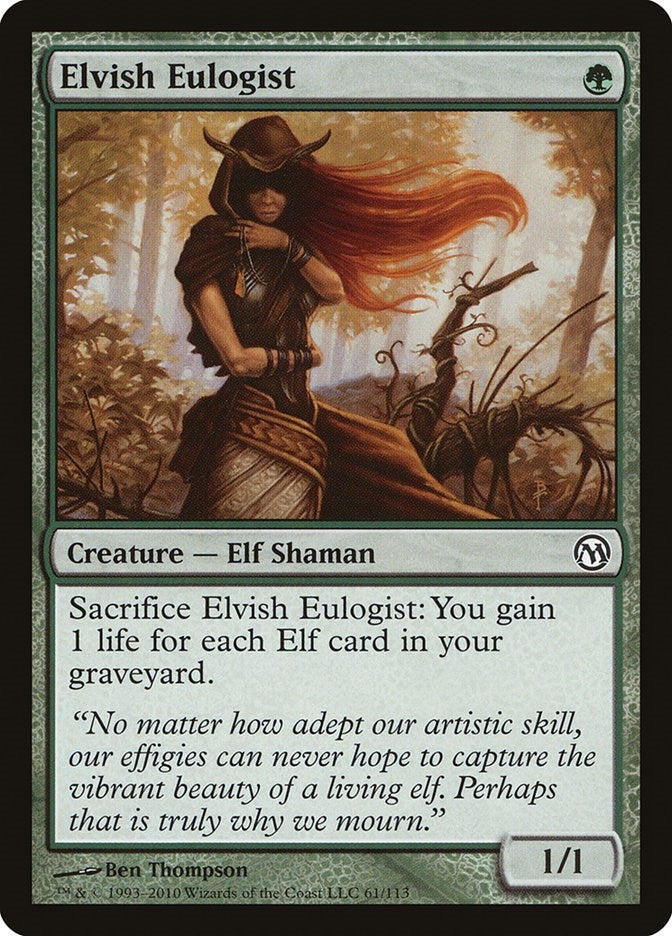 Image for Elvish Eulogist (61) [Duels of the Planeswalkers] - Magic: The Gathering