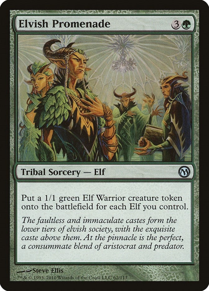 Image for Elvish Promenade (62) [Duels of the Planeswalkers] - Magic: The Gathering