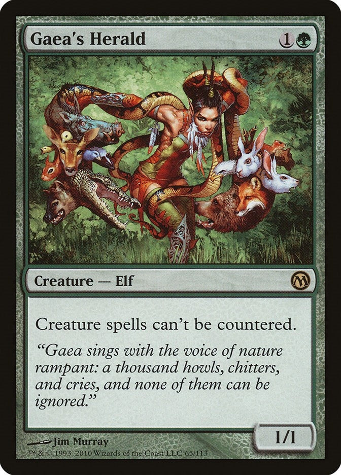 Image for Gaea's Herald (65) [Duels of the Planeswalkers] - Magic: The Gathering