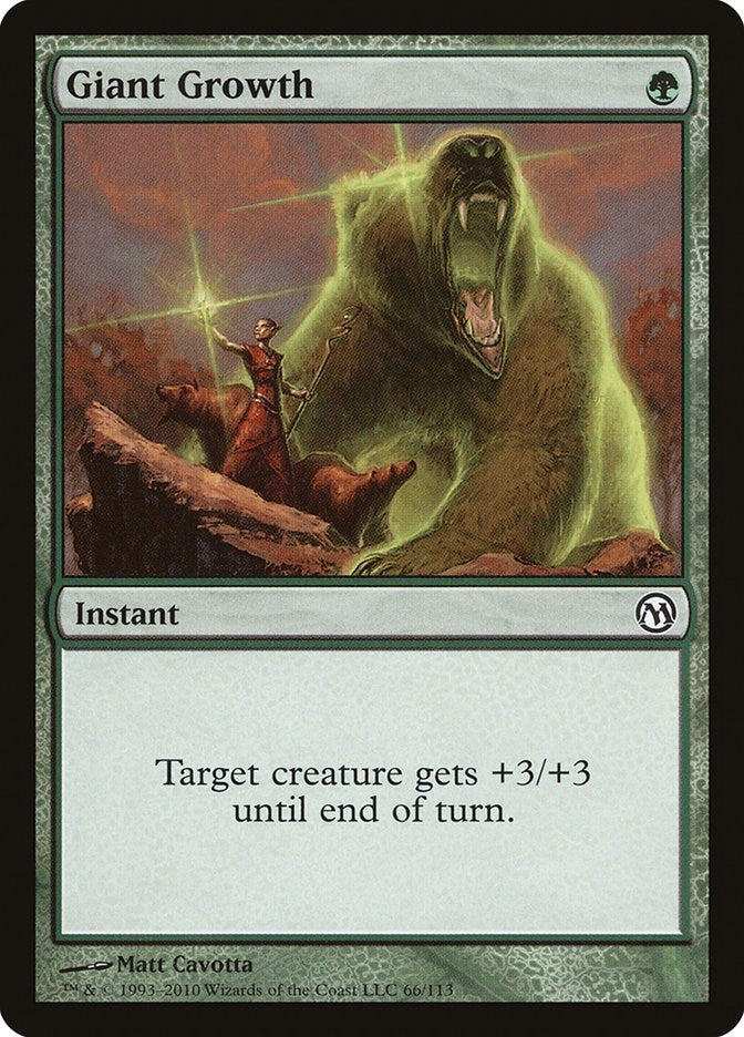 Image for Giant Growth (66) [Duels of the Planeswalkers] - Magic: The Gathering
