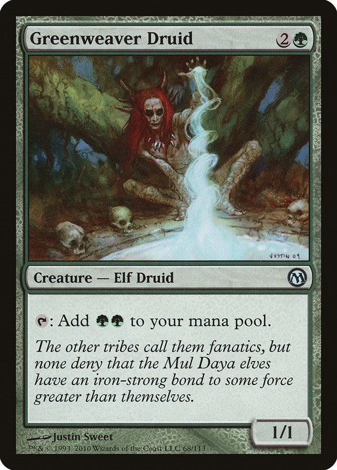 Image for Greenweaver Druid (68) [Duels of the Planeswalkers] - Magic: The Gathering