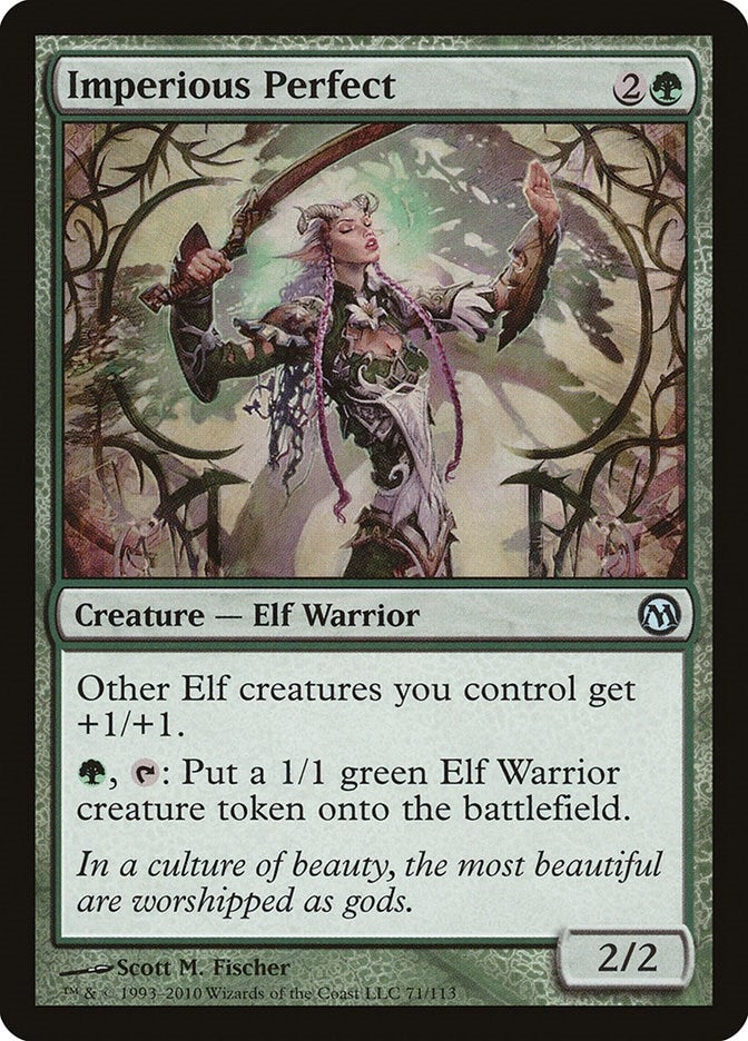 Image for Imperious Perfect (71) [Duels of the Planeswalkers] - Magic: The Gathering