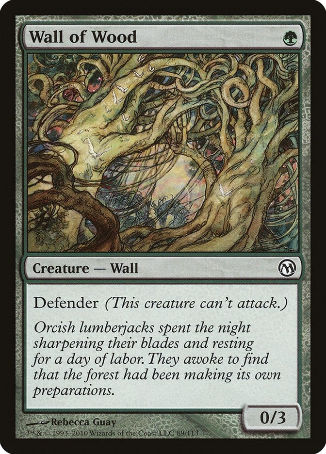 Image for Wall of Wood (89) [Duels of the Planeswalkers] - Magic: The Gathering