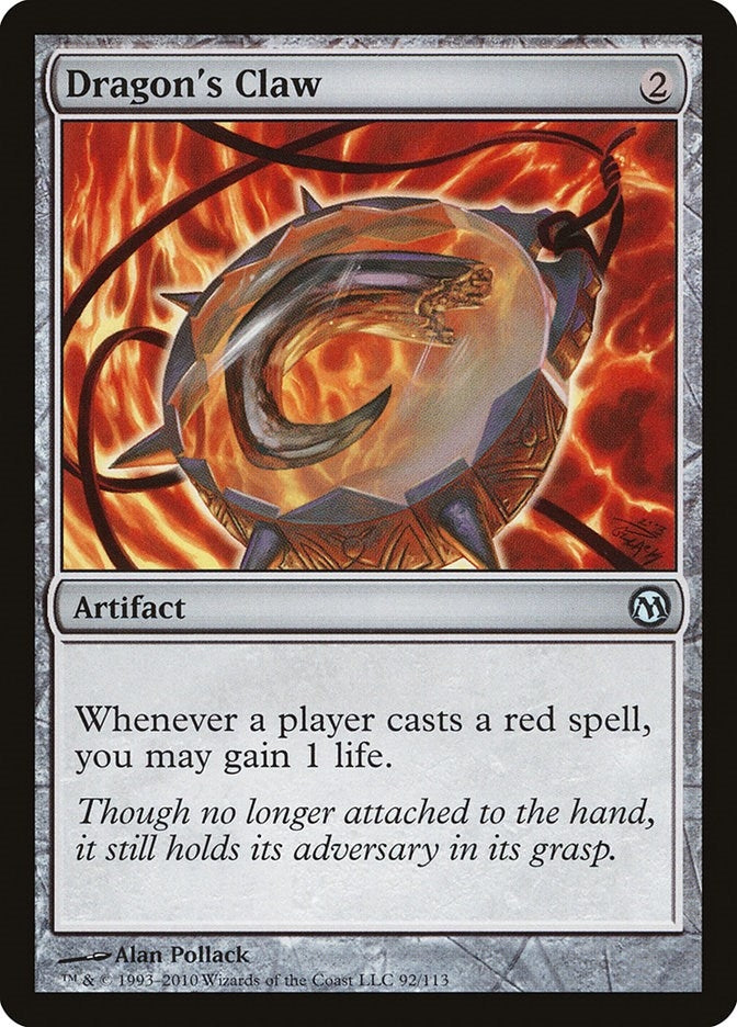 Image for Dragon's Claw (92) [Duels of the Planeswalkers] - Magic: The Gathering