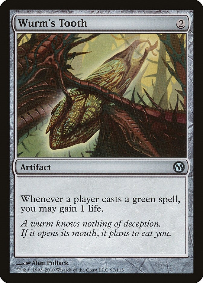 Image for Wurm's Tooth (97) [Duels of the Planeswalkers] - Magic: The Gathering