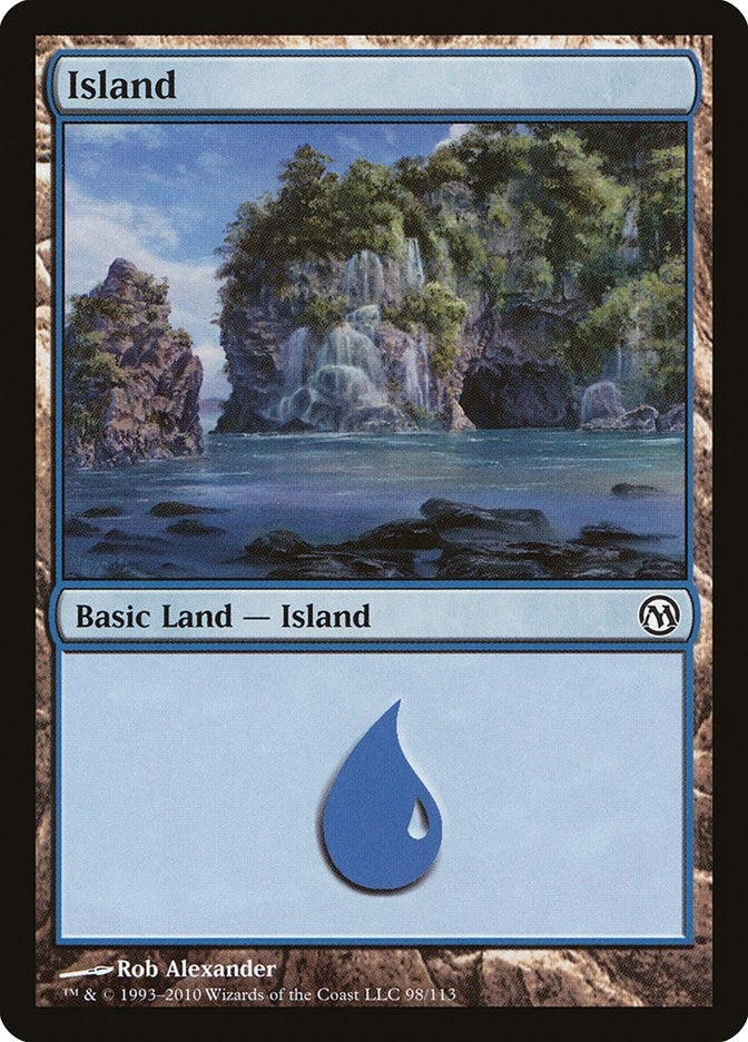 Image for Island (98) (98) [Duels of the Planeswalkers] - Magic: The Gathering