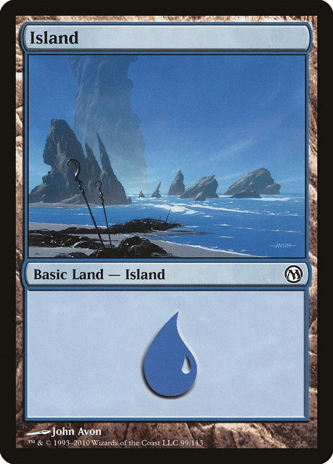 Image for Island (99) (99) [Duels of the Planeswalkers] - Magic: The Gathering