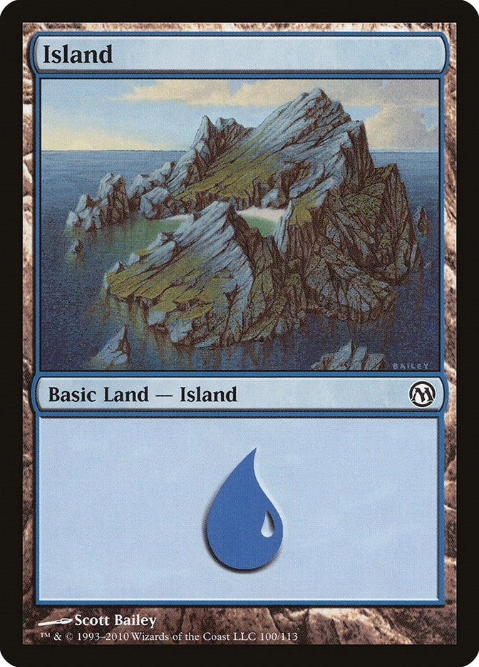 Image for Island (100) (100) [Duels of the Planeswalkers] - Magic: The Gathering