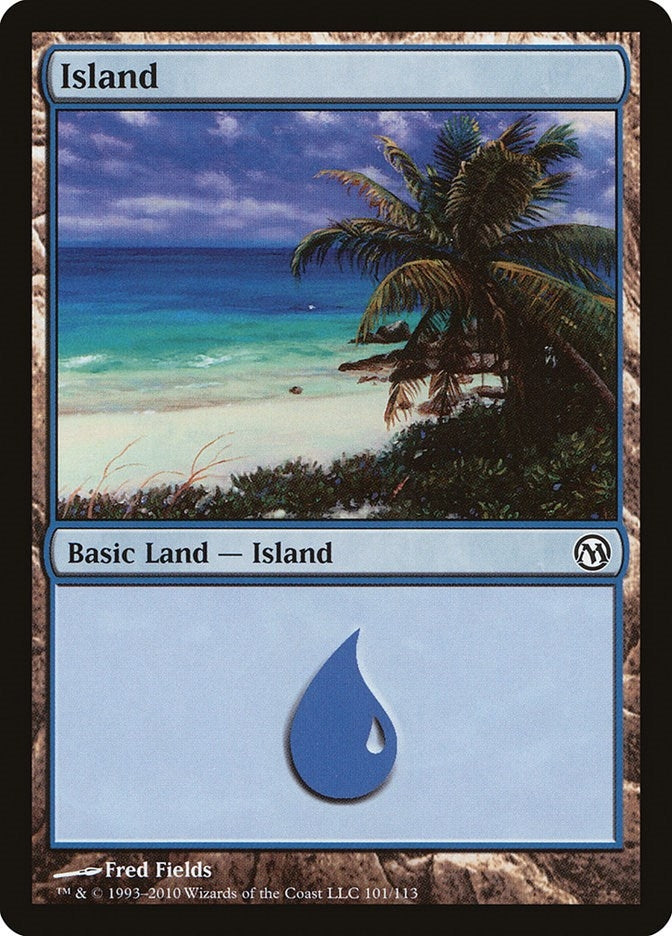 Image for Island (101) (101) [Duels of the Planeswalkers] - Magic: The Gathering