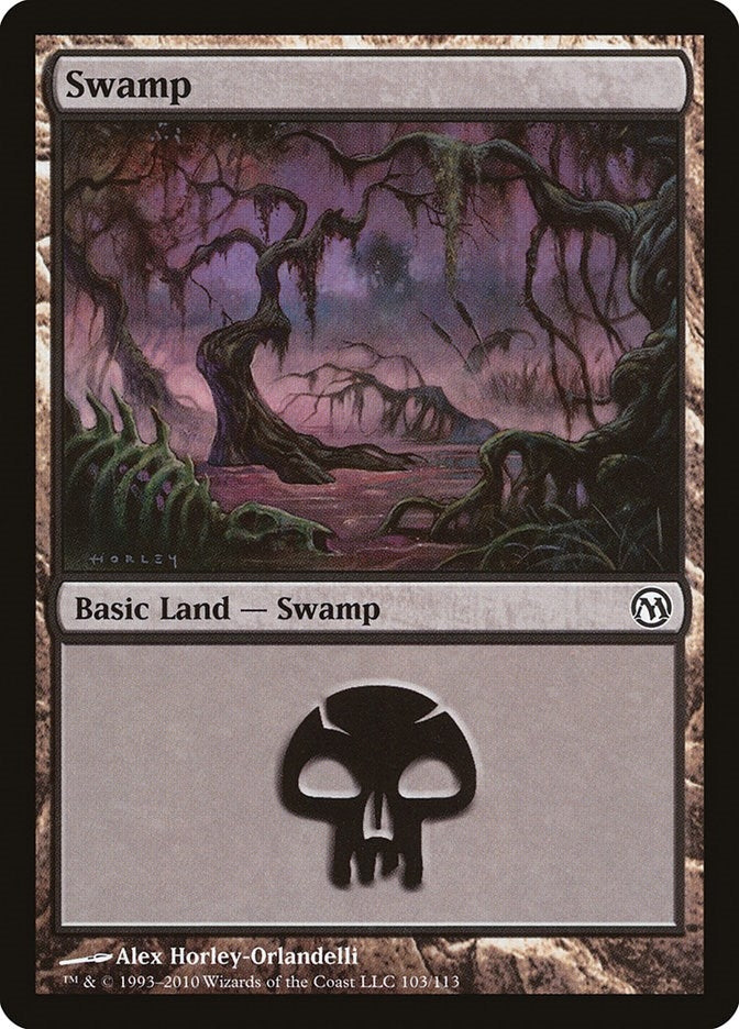 Image for Swamp (103) (103) [Duels of the Planeswalkers] - Magic: The Gathering