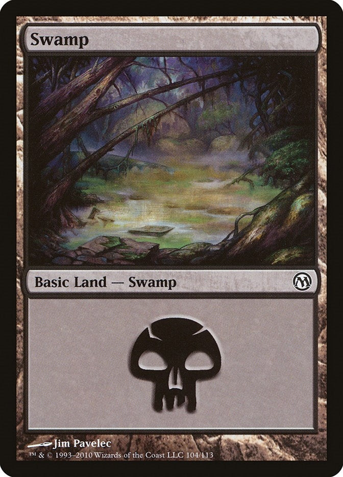 Image for Swamp (104) (104) [Duels of the Planeswalkers] - Magic: The Gathering
