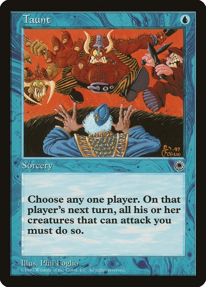 Image for Taunt [Portal] - Magic: The Gathering
