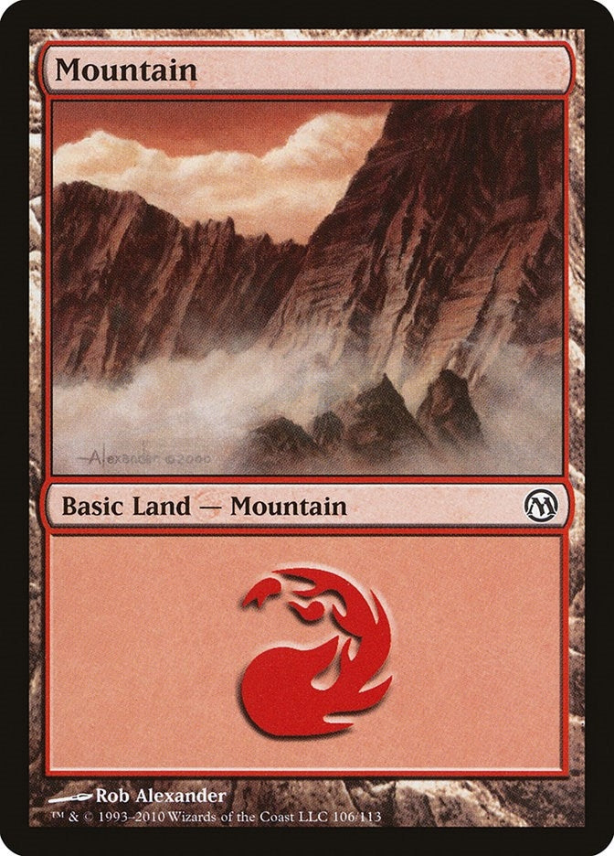 Image for Mountain (106) (106) [Duels of the Planeswalkers] - Magic: The Gathering