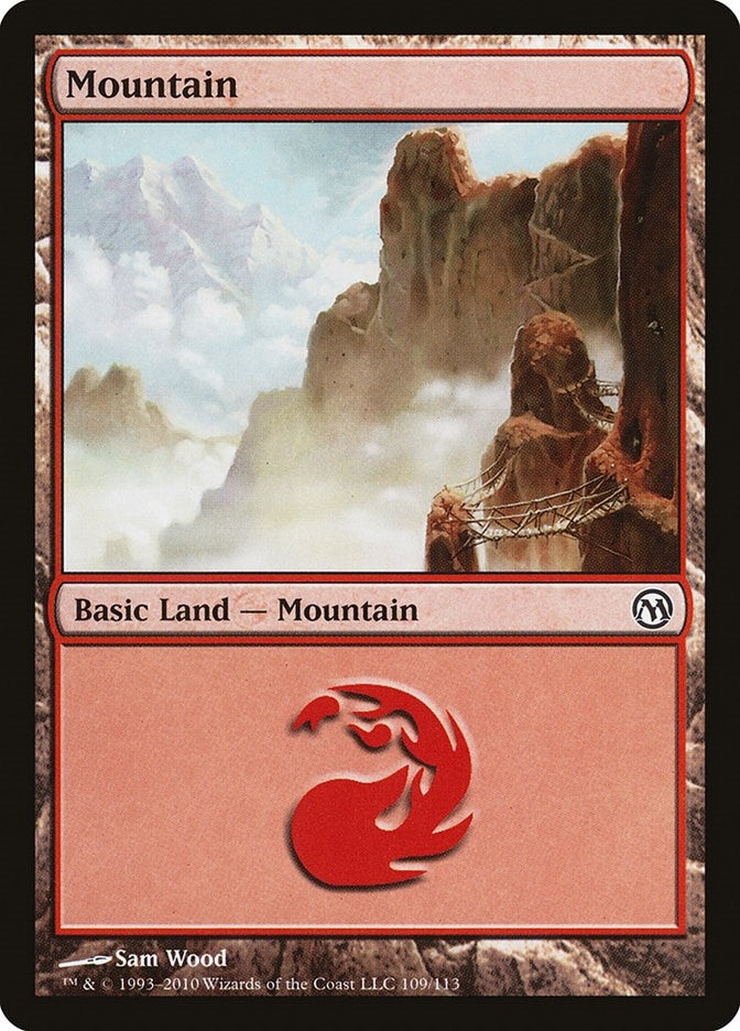 Image for Mountain (109) (109) [Duels of the Planeswalkers] - Magic: The Gathering