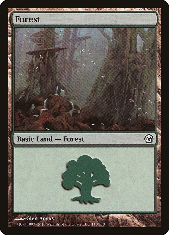 Forest (110) (110) [Duels of the Planeswalkers]