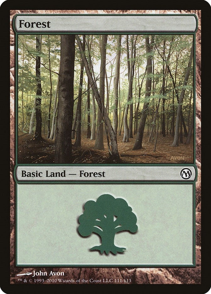 Image for Forest (111) (111) [Duels of the Planeswalkers] - Magic: The Gathering