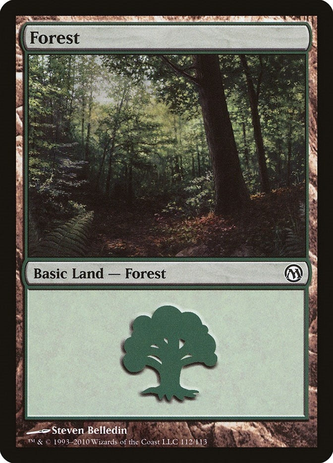 Image for Forest (112) (112) [Duels of the Planeswalkers] - Magic: The Gathering