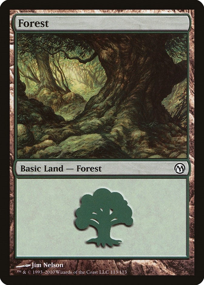 Image for Forest (113) (113) [Duels of the Planeswalkers] - Magic: The Gathering