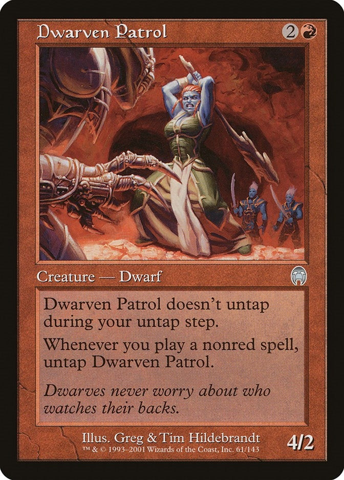 Image for Dwarven Patrol (61) [Apocalypse] - Magic: The Gathering