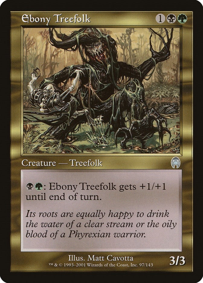 Image for Ebony Treefolk (97) [Apocalypse] - Magic: The Gathering