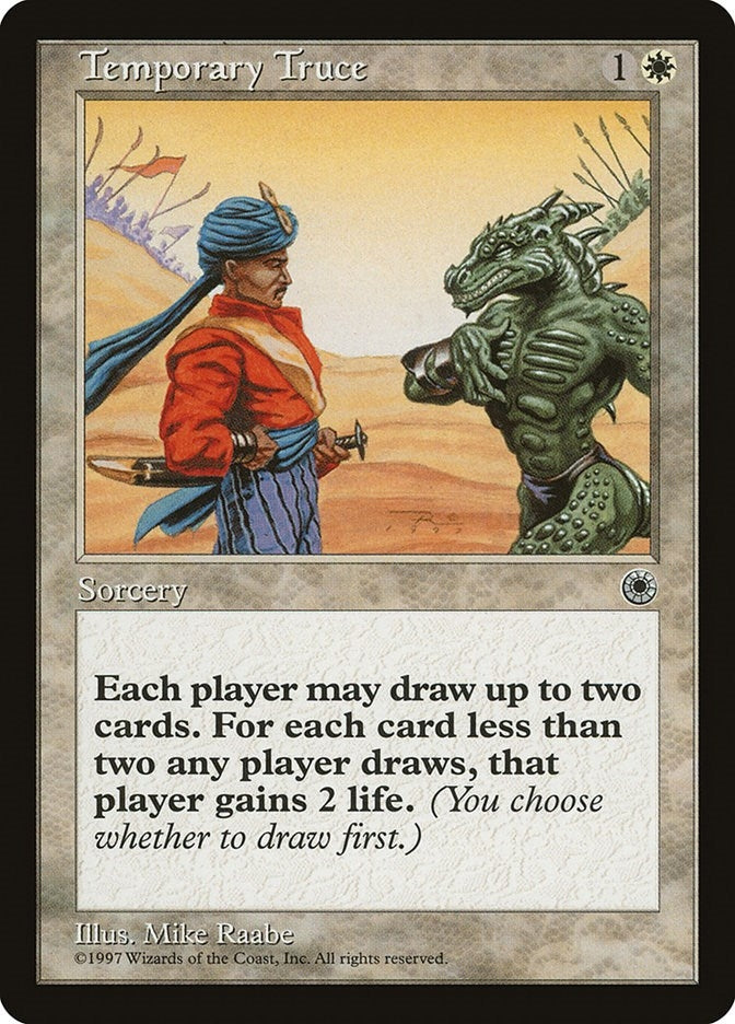 Image for Temporary Truce [Portal] - Magic: The Gathering